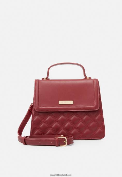 mulheres bolsa 304 bordeaux F4BZ0D2330 Anna Field