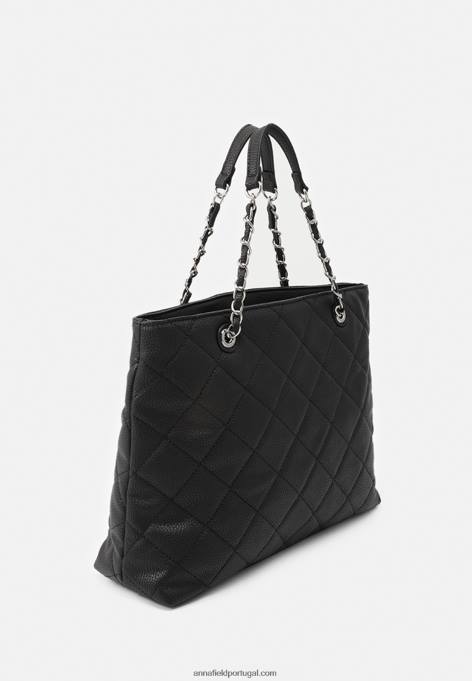 mulheres bolsa 802 preta F4BZ0D2314 Anna Field