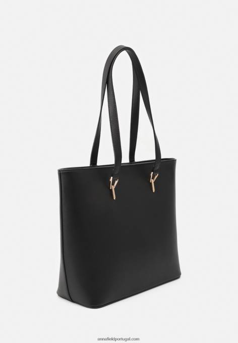 mulheres bolsa 802 preta F4BZ0D2360 Anna Field