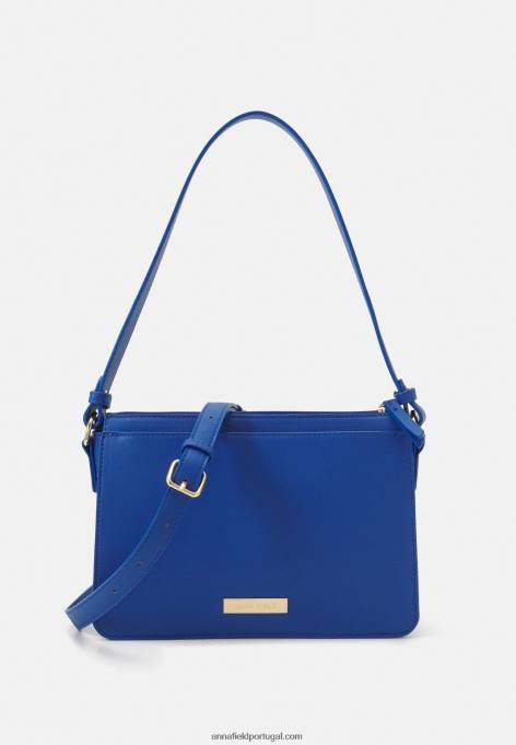 mulheres bolsa azul F4BZ0D2363 Anna Field