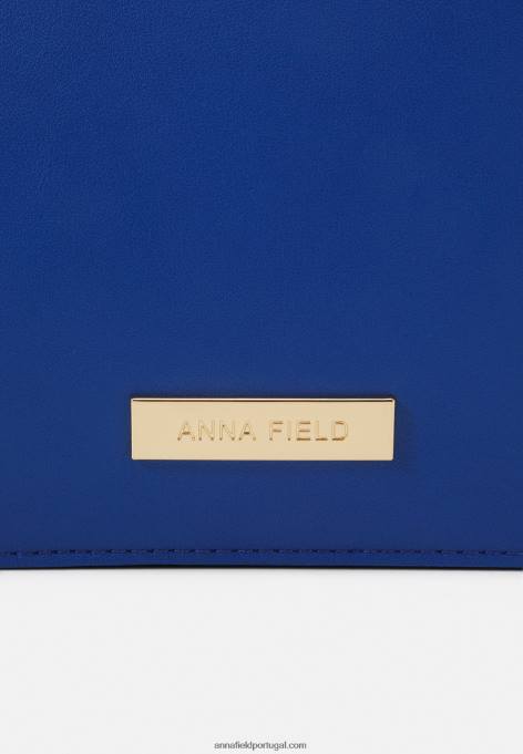 mulheres bolsa azul F4BZ0D2363 Anna Field