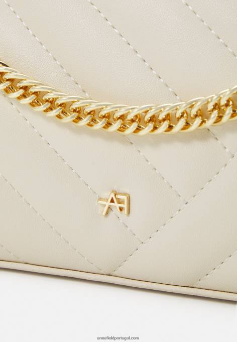 mulheres bolsa bege F4BZ0D2307 Anna Field