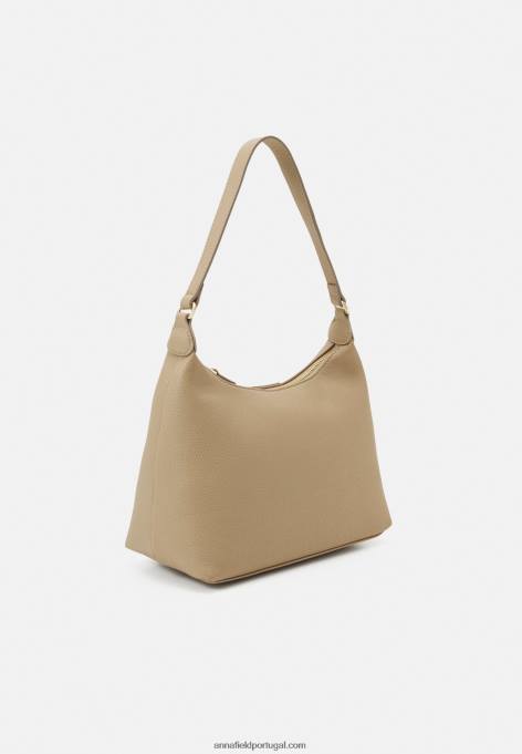 mulheres bolsa bege F4BZ0D2322 Anna Field