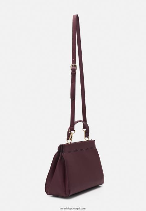 mulheres bolsa bordeaux F4BZ0D2288 Anna Field