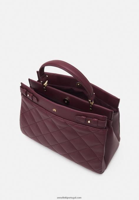 mulheres bolsa bordeaux F4BZ0D2288 Anna Field