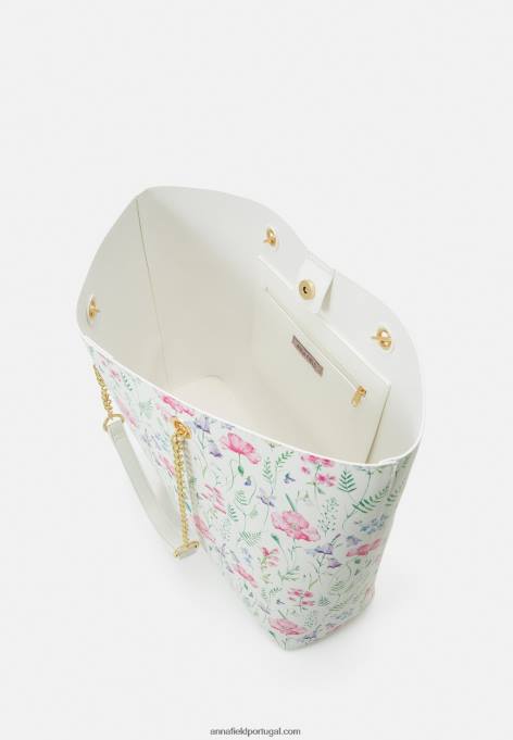 mulheres bolsa branca F4BZ0D2475 Anna Field