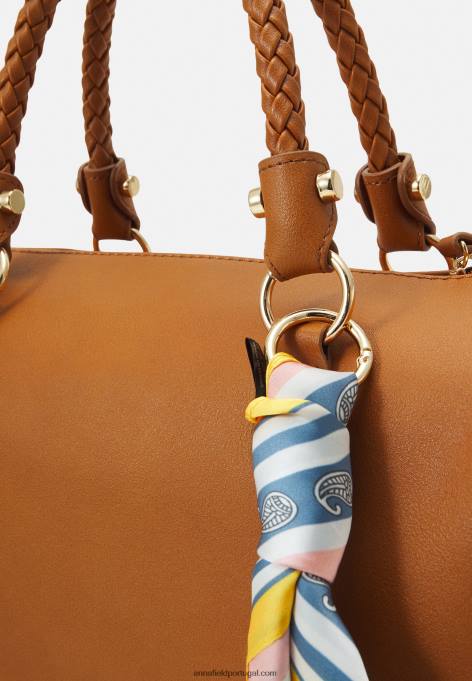 mulheres bolsa conhaque F4BZ0D2311 Anna Field