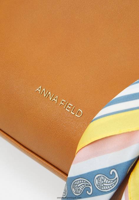 mulheres bolsa conhaque F4BZ0D2311 Anna Field