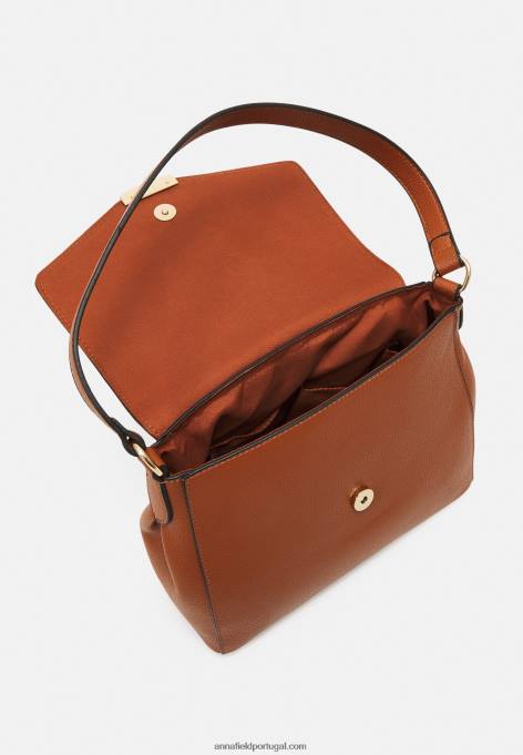 mulheres bolsa conhaque F4BZ0D2336 Anna Field