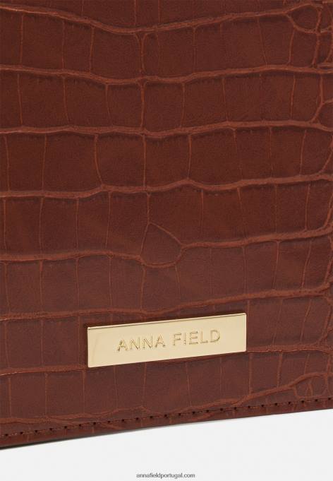 mulheres bolsa conhaque F4BZ0D2345 Anna Field