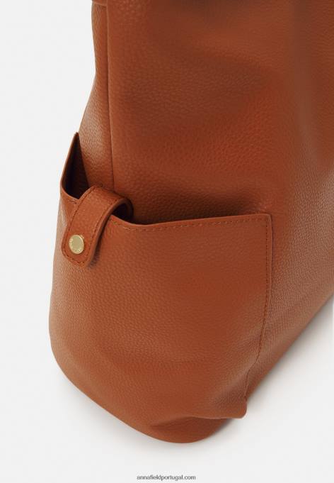 mulheres bolsa conhaque F4BZ0D2362 Anna Field