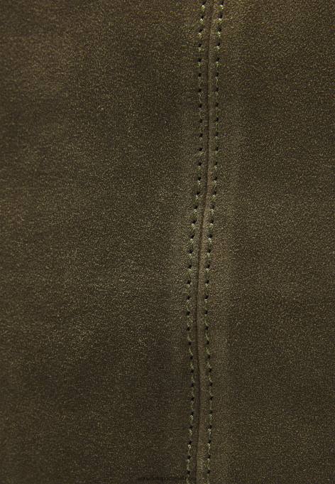 mulheres bolsa de couro caqui F4BZ0D2359 Anna Field