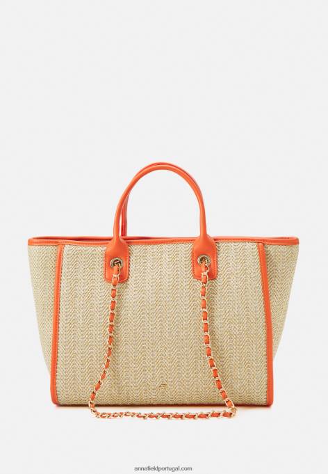 mulheres bolsa laranja F4BZ0D2460 Anna Field