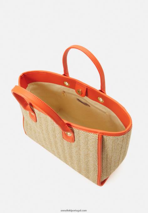 mulheres bolsa laranja F4BZ0D2460 Anna Field