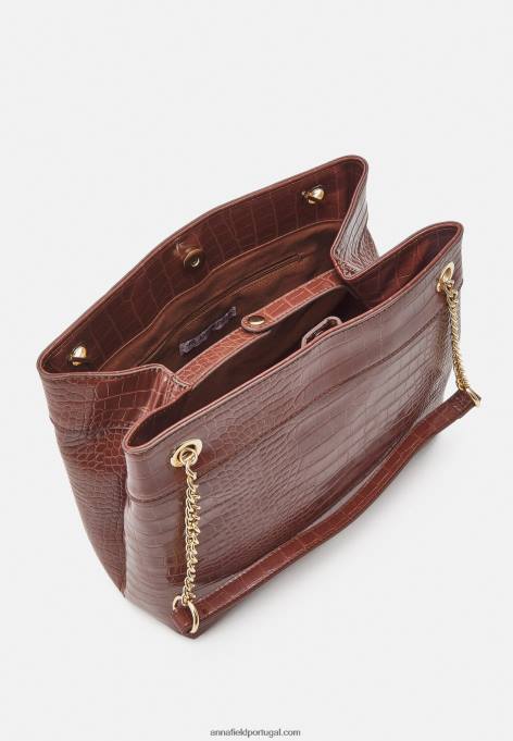 mulheres bolsa marrom F4BZ0D2378 Anna Field