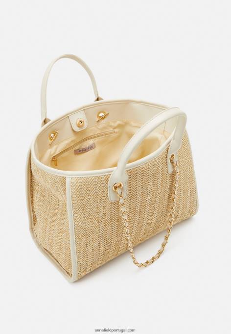 mulheres bolsa off white F4BZ0D2463 Anna Field