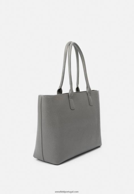 mulheres bolsa para notebook 102 cinza F4BZ0D2588 Anna Field