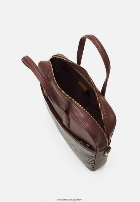 mulheres bolsa para notebook marrom F4BZ0D2576 Anna Field