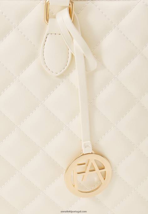 mulheres bolsa para notebook off white F4BZ0D2573 Anna Field