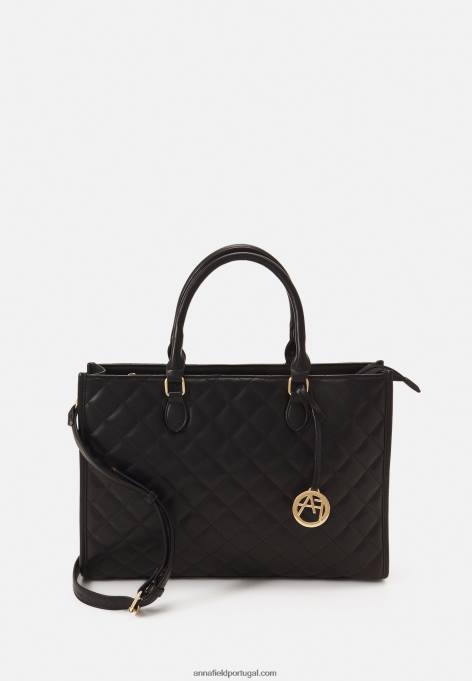 mulheres bolsa para notebook preta F4BZ0D2567 Anna Field