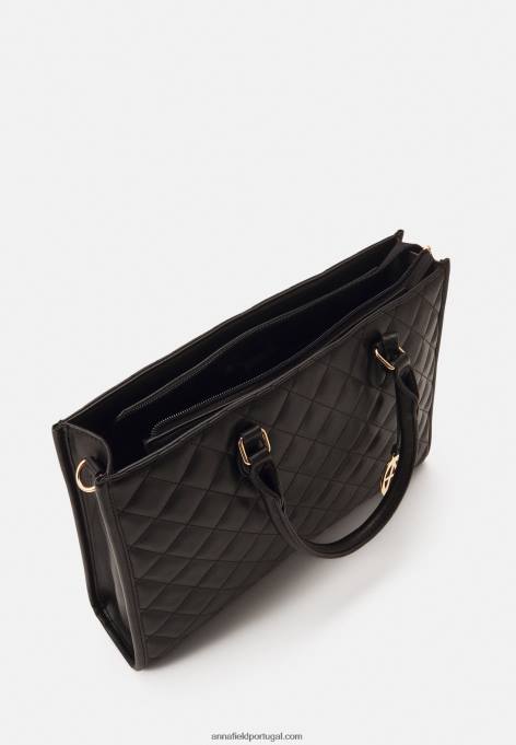 mulheres bolsa para notebook preta F4BZ0D2567 Anna Field