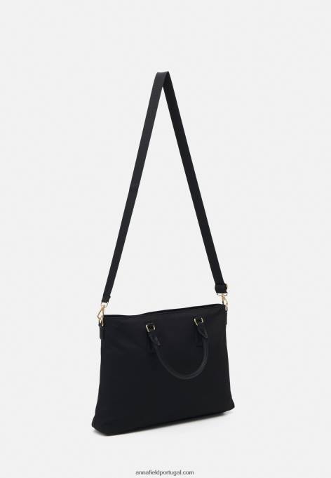 mulheres bolsa para notebook preta F4BZ0D2571 Anna Field