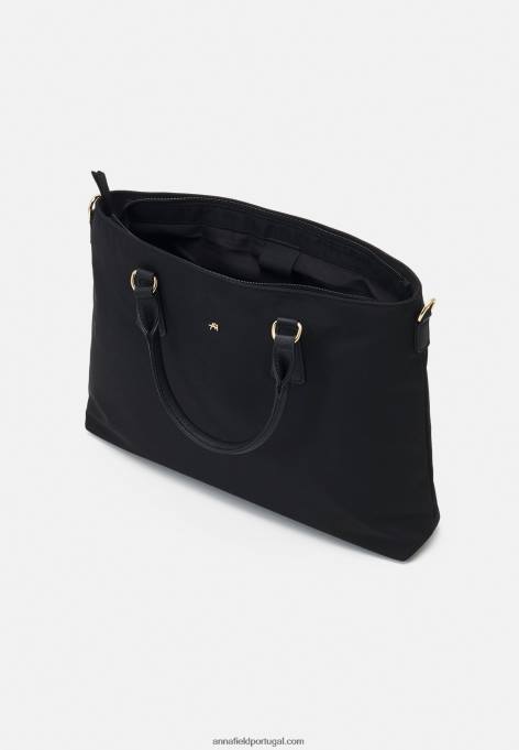 mulheres bolsa para notebook preta F4BZ0D2571 Anna Field