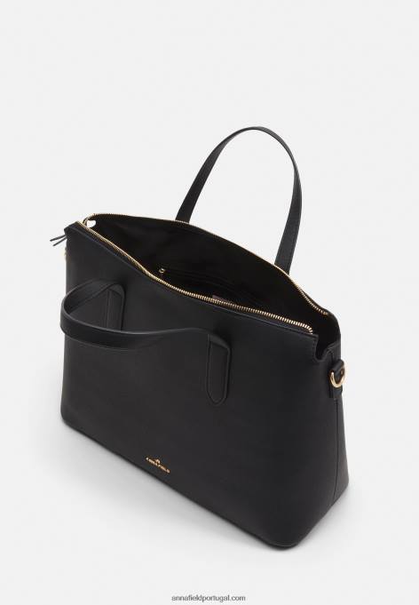 mulheres bolsa para notebook preta F4BZ0D2577 Anna Field