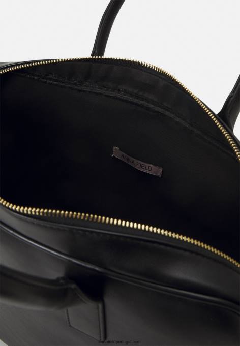 mulheres bolsa para notebook preta F4BZ0D2584 Anna Field