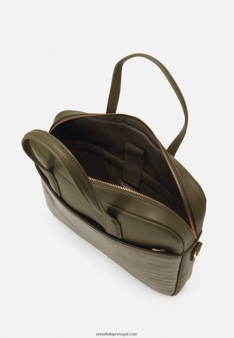 mulheres bolsa para notebook taupe F4BZ0D2569 Anna Field