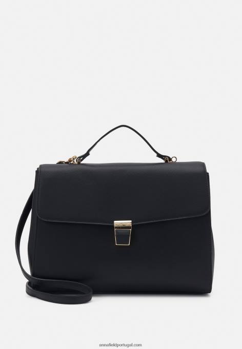 mulheres bolsa preta F4BZ0D2290 Anna Field