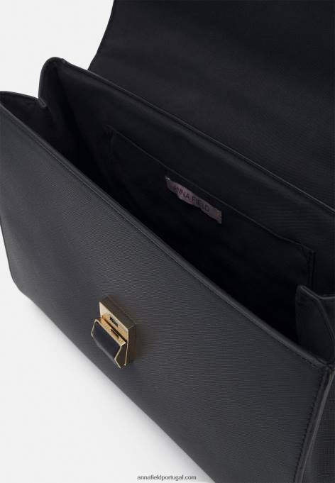 mulheres bolsa preta F4BZ0D2290 Anna Field