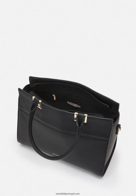 mulheres bolsa preta F4BZ0D2295 Anna Field