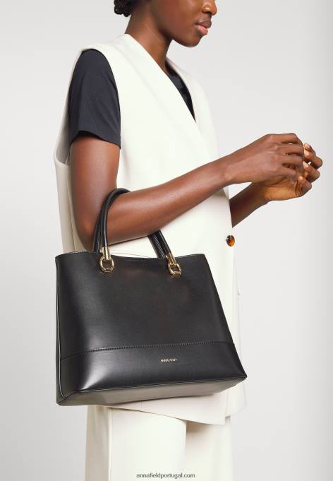 mulheres bolsa preta F4BZ0D2297 Anna Field