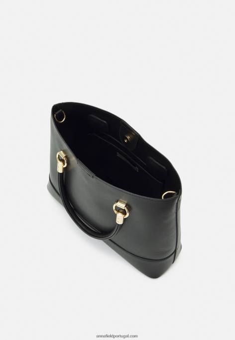 mulheres bolsa preta F4BZ0D2297 Anna Field