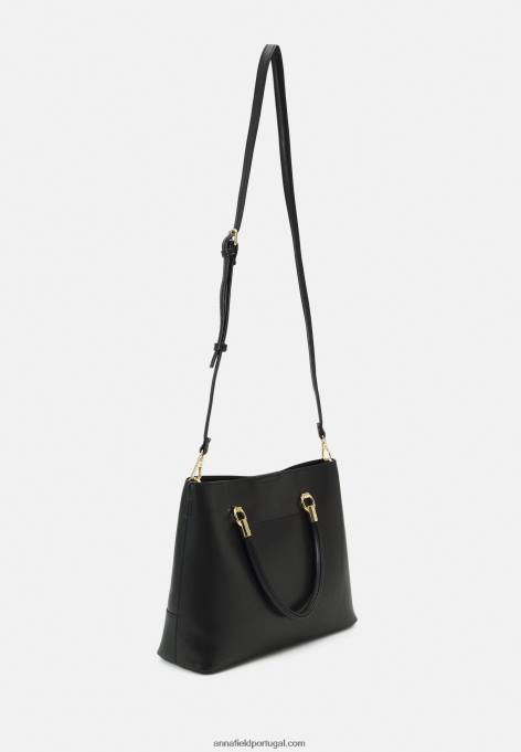 mulheres bolsa preta F4BZ0D2297 Anna Field