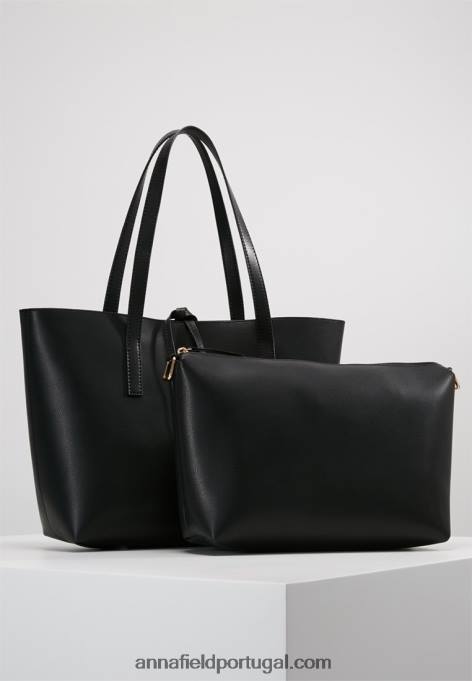 mulheres bolsa preta F4BZ0D2306 Anna Field