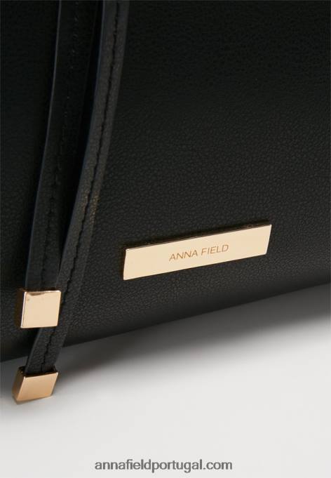 mulheres bolsa preta F4BZ0D2306 Anna Field