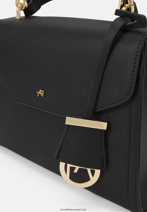 mulheres bolsa preta F4BZ0D2312 Anna Field
