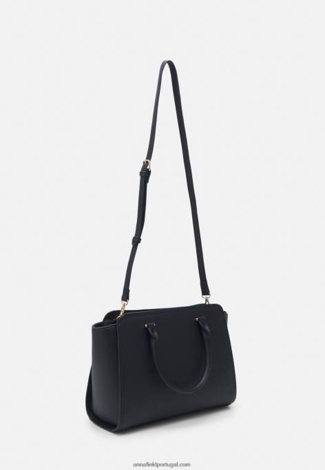 mulheres bolsa preta F4BZ0D2318 Anna Field