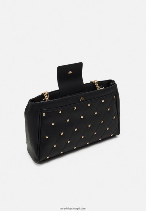 mulheres bolsa preta F4BZ0D2326 Anna Field