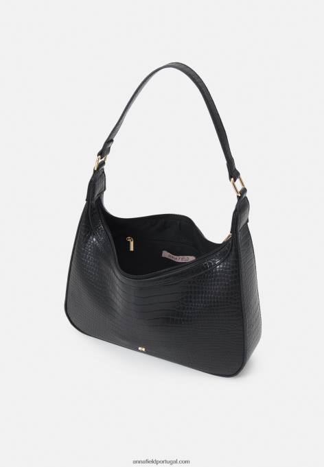 mulheres bolsa preta F4BZ0D2328 Anna Field