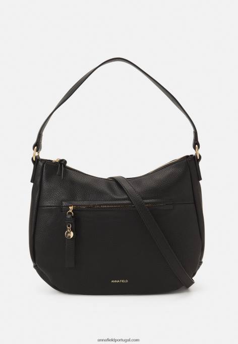 mulheres bolsa preta F4BZ0D2337 Anna Field