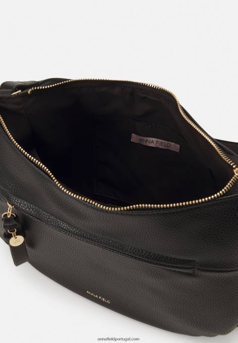 mulheres bolsa preta F4BZ0D2337 Anna Field