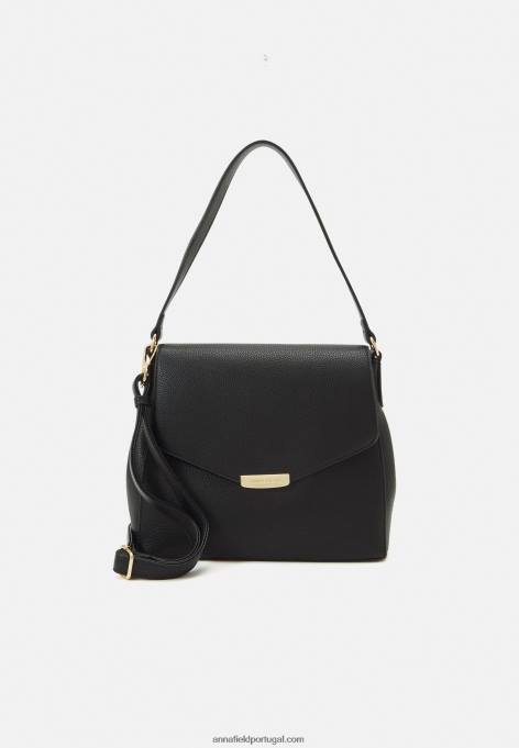 mulheres bolsa preta F4BZ0D2338 Anna Field