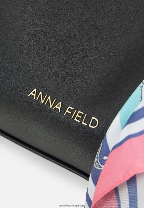 mulheres bolsa preta F4BZ0D2343 Anna Field