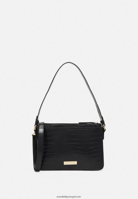 mulheres bolsa preta F4BZ0D2365 Anna Field