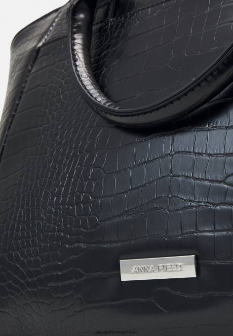 mulheres bolsa preta F4BZ0D2370 Anna Field