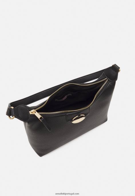 mulheres bolsa preta F4BZ0D2371 Anna Field