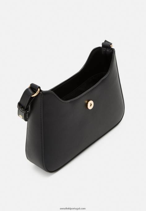 mulheres bolsa preta F4BZ0D2377 Anna Field